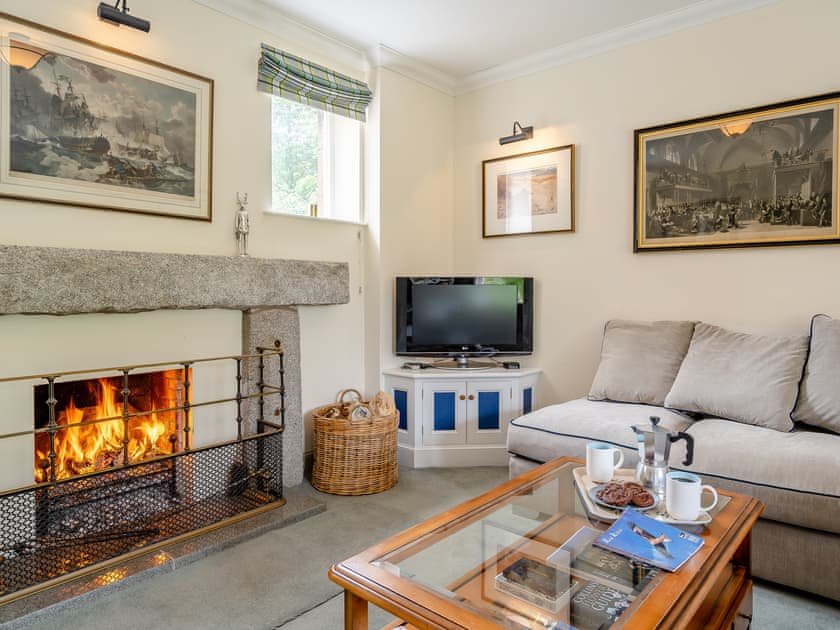Living room | Stables House - Barwhillanty Estate, Parton, near Castle Douglas