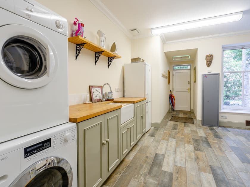 Utility room | Stables House - Barwhillanty Estate, Parton, near Castle Douglas