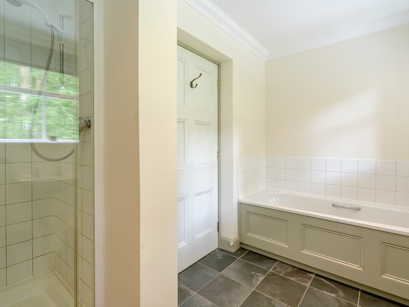 En-suite | Stables House - Barwhillanty Estate, Parton, near Castle Douglas