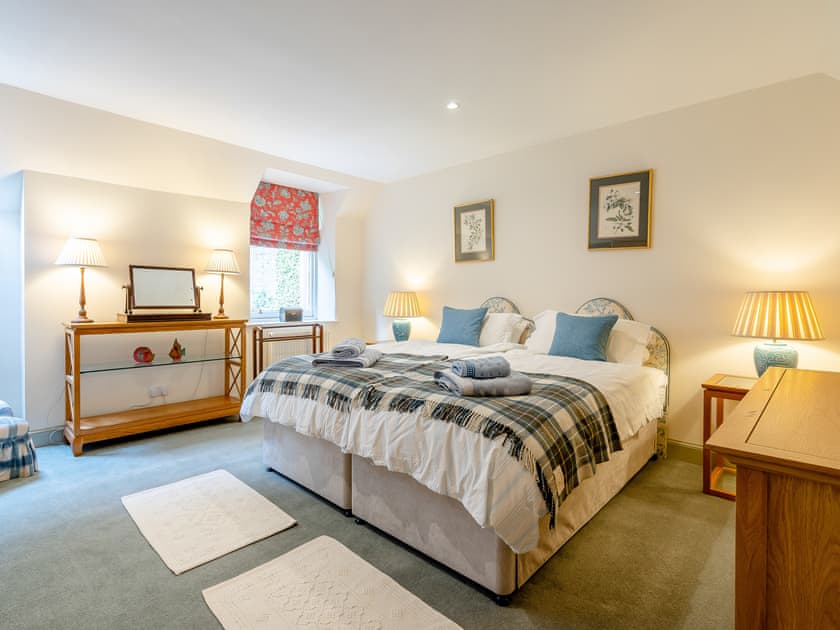 Double bedroom | Stables House - Barwhillanty Estate, Parton, near Castle Douglas
