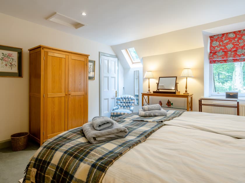 Double bedroom | Stables House - Barwhillanty Estate, Parton, near Castle Douglas
