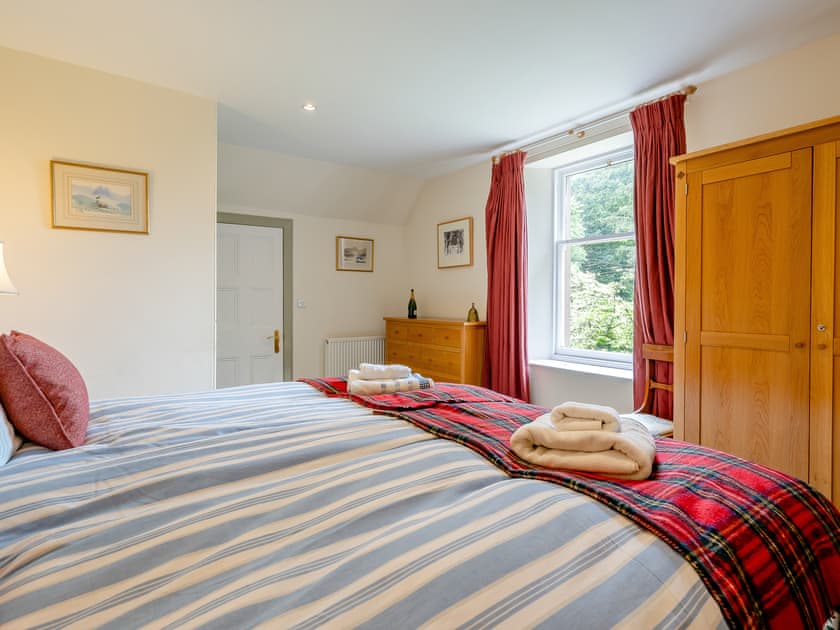 Double bedroom | Stables House - Barwhillanty Estate, Parton, near Castle Douglas