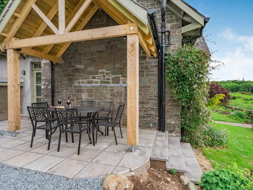 Sitting-out-area | Culdoach - Barwhillanty Estate, Parton, near Castle Douglas