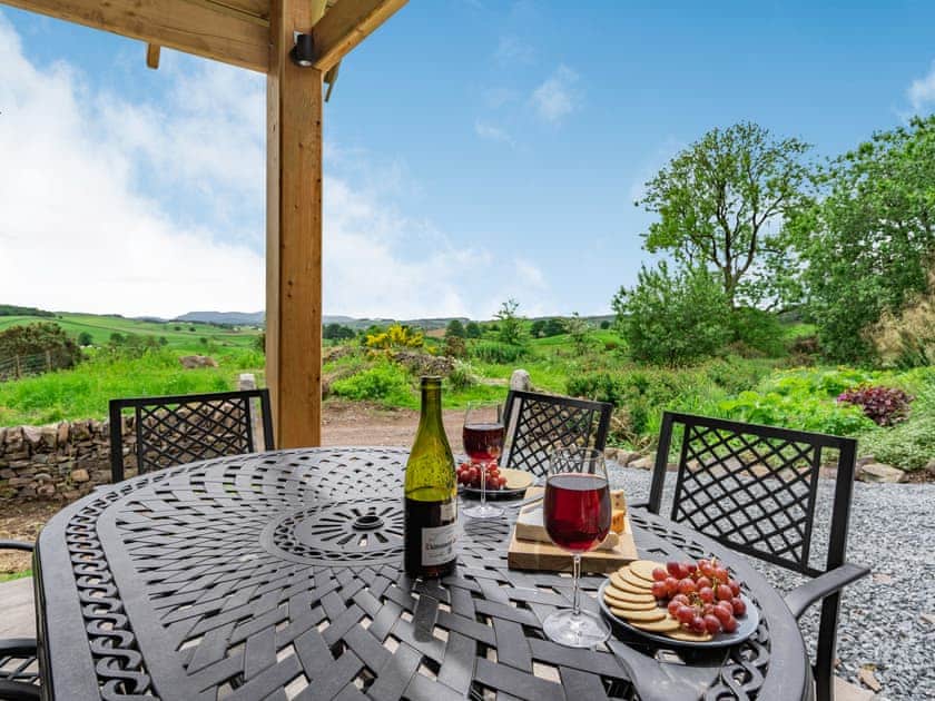 Sitting-out-area | Culdoach - Barwhillanty Estate, Parton, near Castle Douglas