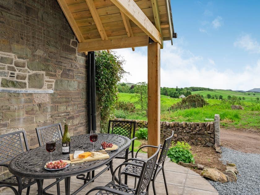 Sitting-out-area | Culdoach - Barwhillanty Estate, Parton, near Castle Douglas