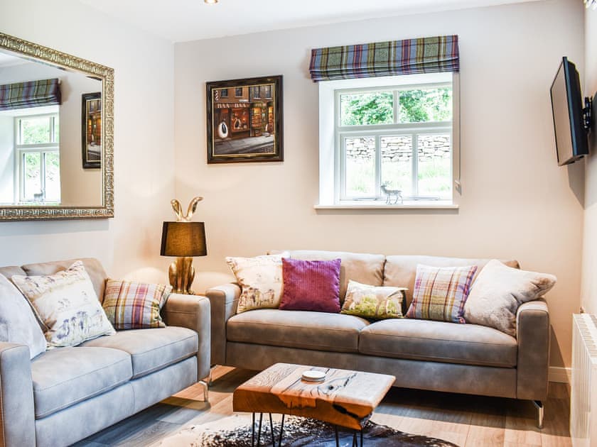 Living area | Beckett Lodge - Admergill Hall Cottages, Blacko, near Nelson