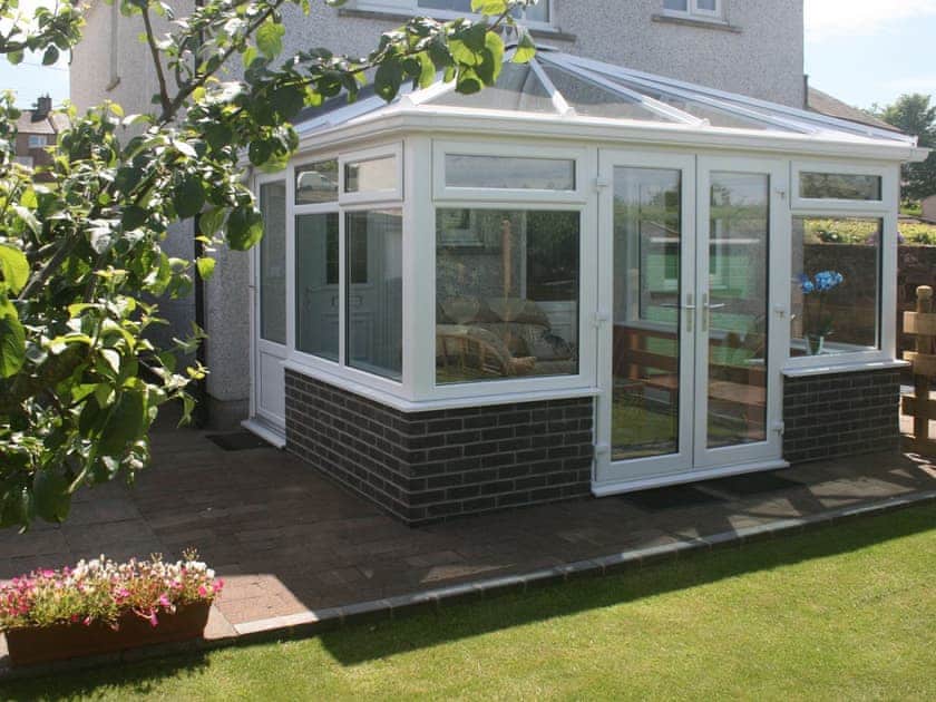 New for Season 2021, a conservatory added to the property | Netherview Lodge, Crosby near Allonby