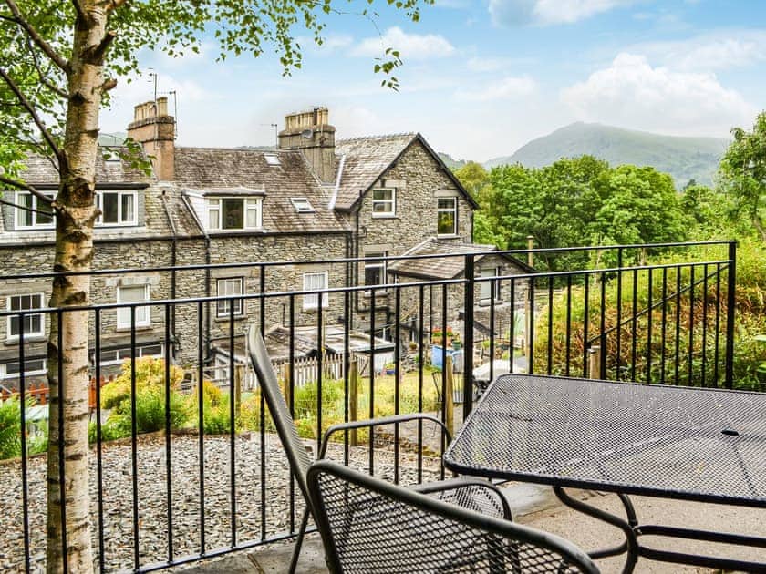 Sitting-out-area | Fairfield Cottage, Ambleside