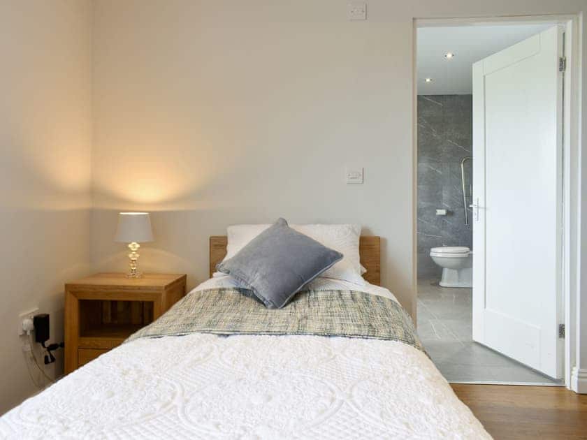 Twin bedroom 3 profile bed and en-suite  | Miners Meadow, Wheatley Hill, Durham