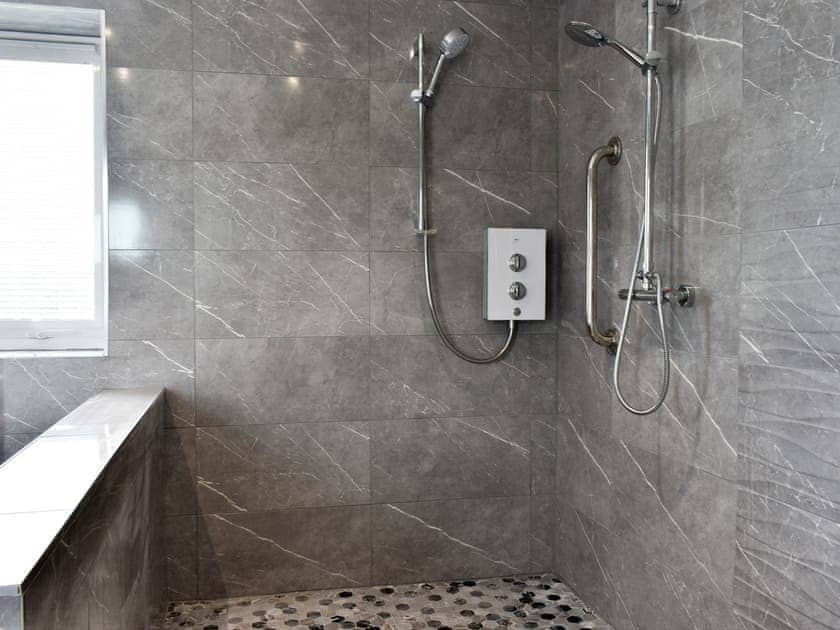 Electric or combi shower with shower wheelchair if required  | Miners Meadow, Wheatley Hill, Durham