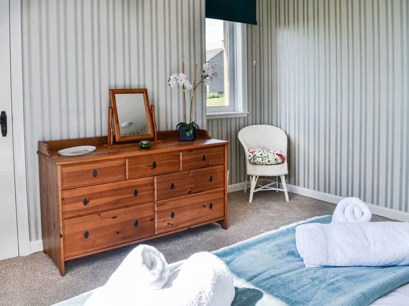 Double bedroom | Woodend Farmhouse Halmyre, Haugh of Urr, near Castle Douglas