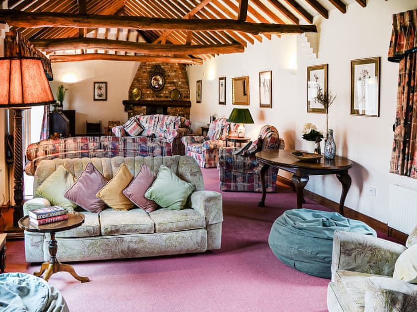 Open plan living space | Lodge Farm Barn, South Walsham