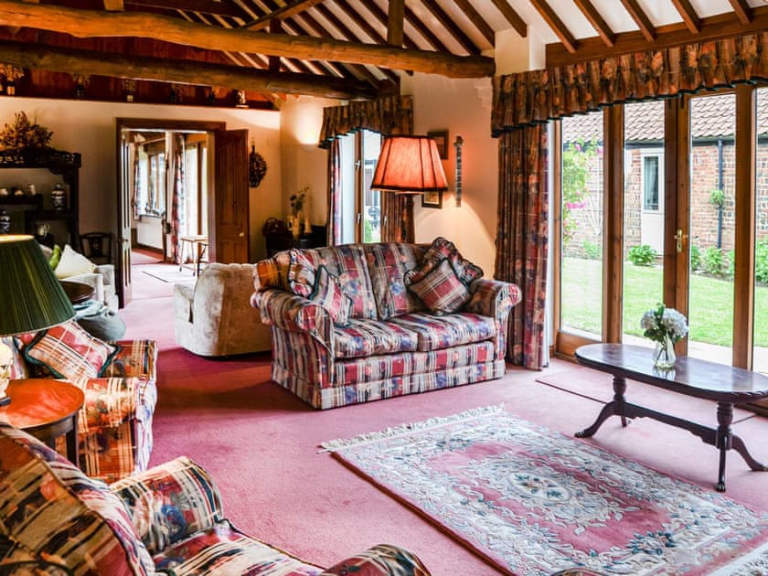 Living area | Lodge Farm Barn, South Walsham