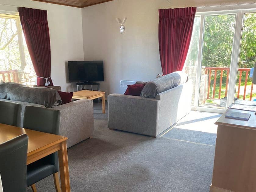 Living room/dining room | Lodge 17, Woolsery, near Bideford