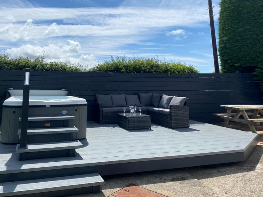 Decking | White Towers, Llandwrog, near Caernarfon