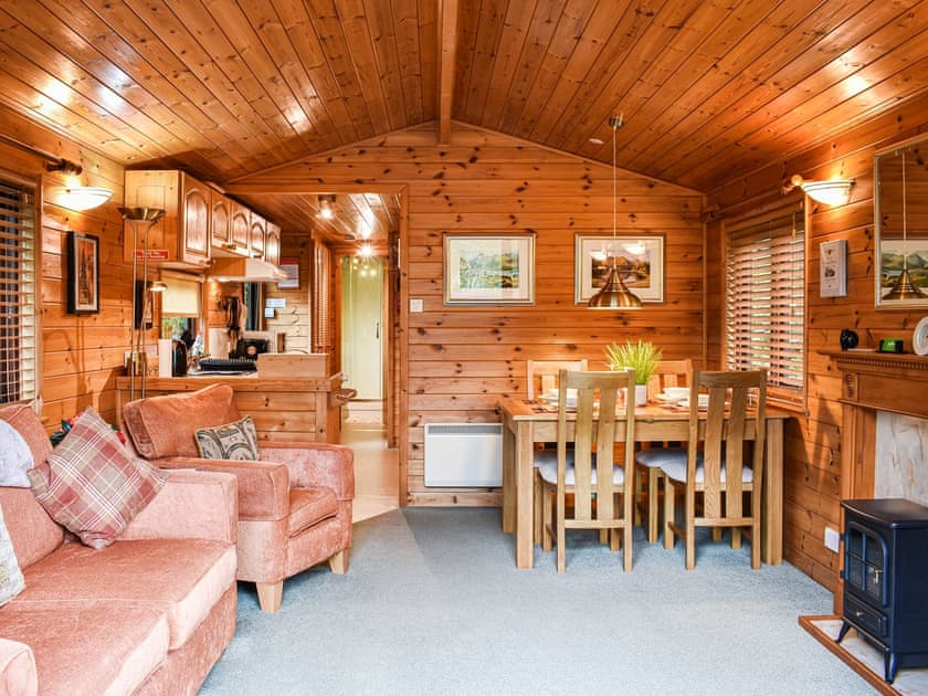 Open plan living space | Ennerdale Lodge - Burnside Park, Keswick