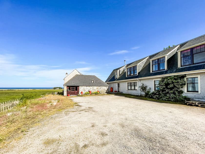Exterior | Fourpenny Studio - Fourpenny Cottages, Skelbo, near Dornoch