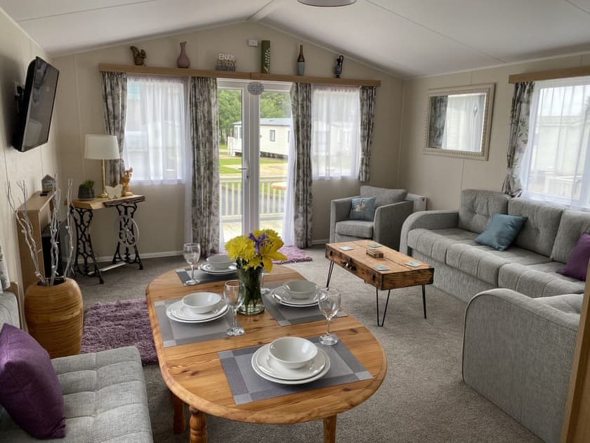 Living area | Flamingo’s Rest - Percy Woods Golf and Country Retreat, Swarland, near Morpeth