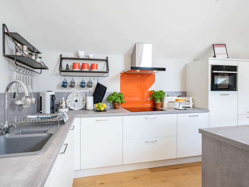 Kitchen | Curlew Loft - Bowland Holiday Cottages, Abbeystead, near Lancaster