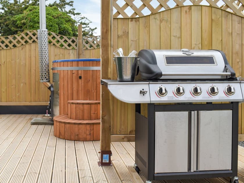 Decking | Snowdrop - Brynteg Glamping, Brynteg, near Benllech