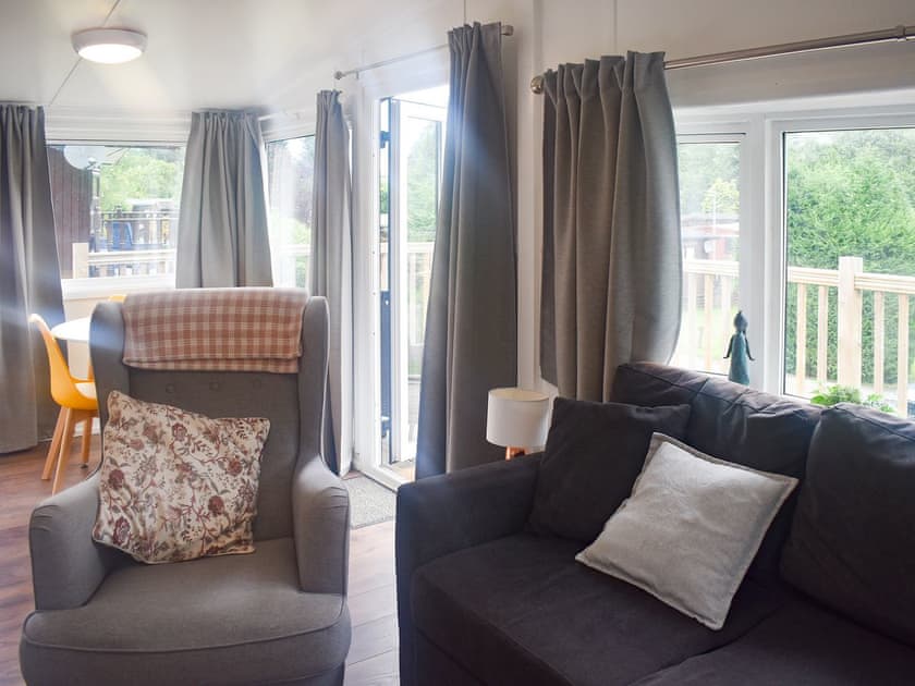 Living area | Daffodil Lodge - Caer Beris Lodges, Builth Wells