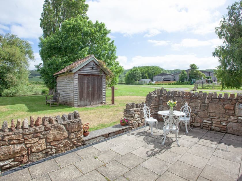 Sitting-out-area | The Old Forge, Bleadon, near Weston-super-Mare