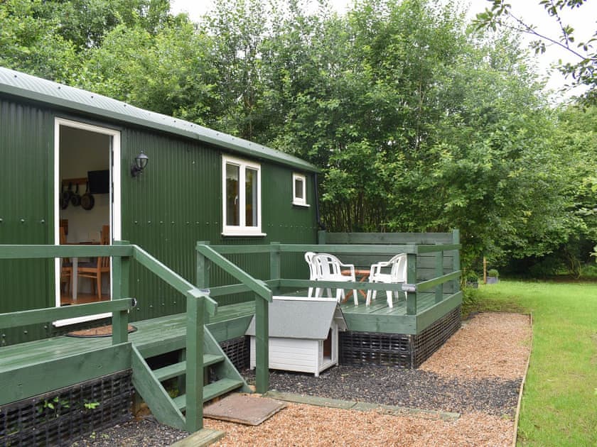Exterior | Shepherds Hut 3 in Kent - The Shepherds Huts at Laddingford, Laddingford, near Maidstone