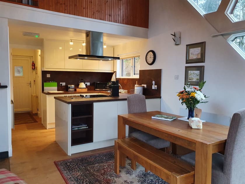 Dining Area | Arkaig Lodge - Invergloy Riverside Lodges, Spean Bridge