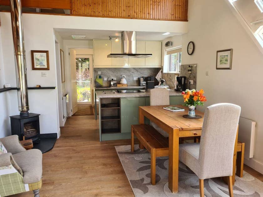 Dining Area | Cluanie Lodge - Invergloy Riverside Lodges, Spean Bridge