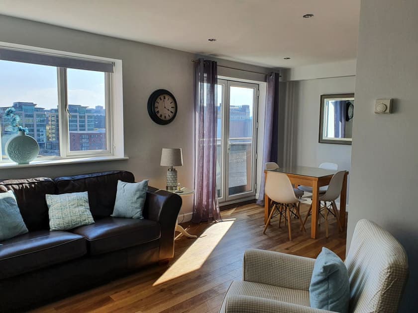 Living room/dining room | Swan Apartments 21, Newcastle upon Tyne