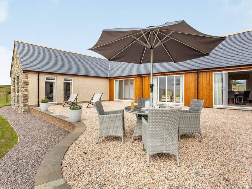 Sitting-out-area | Morven View, Dunbeath, near Wick