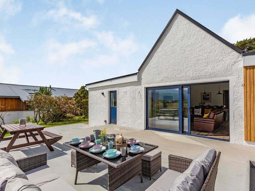 Outdoor area | Stepps Cottage, Banavie