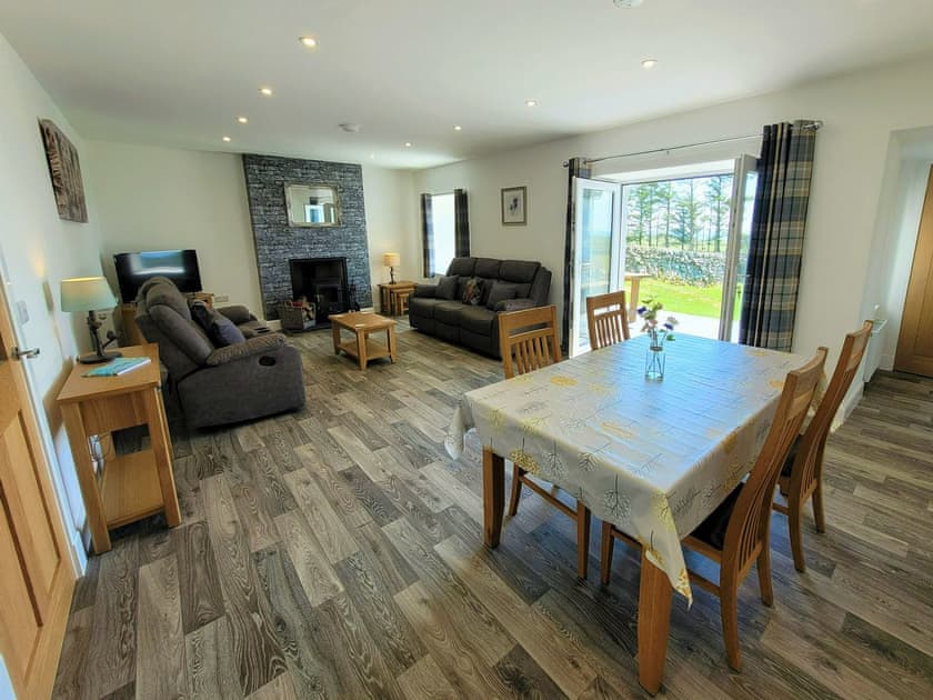Living room/dining room | Garrarie Cottage, Whithorn