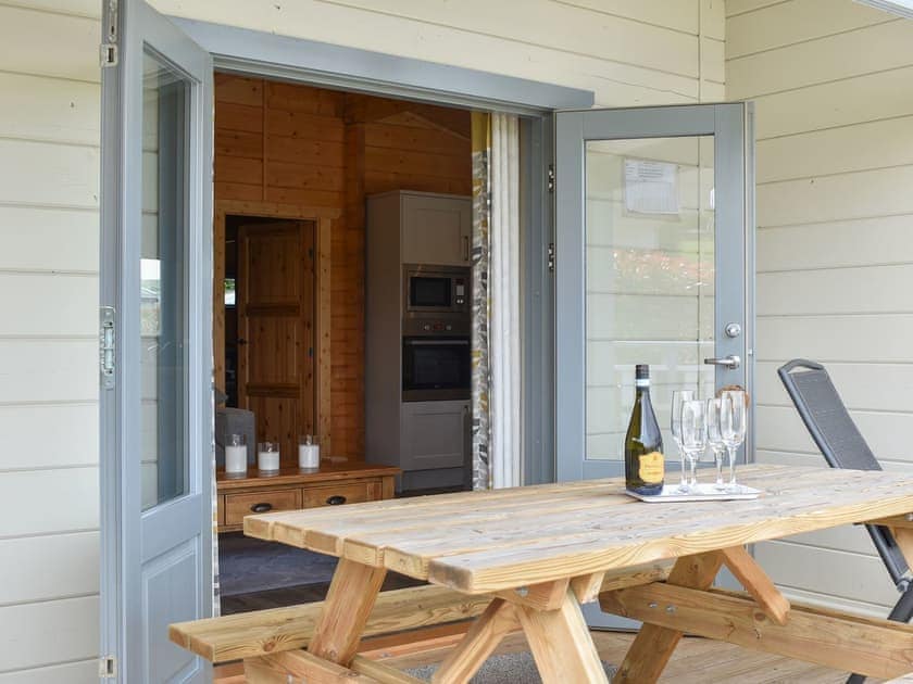 Decking | Birch Lodge - Dale Garth Lodges, Mascalles, near Ulverston