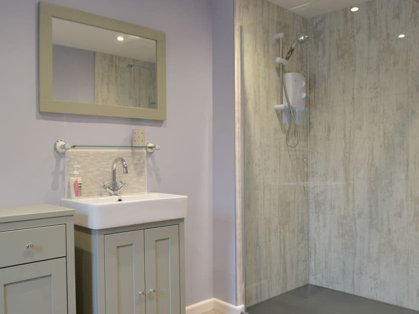 Shower room | Llain Cottage, Cross Inn