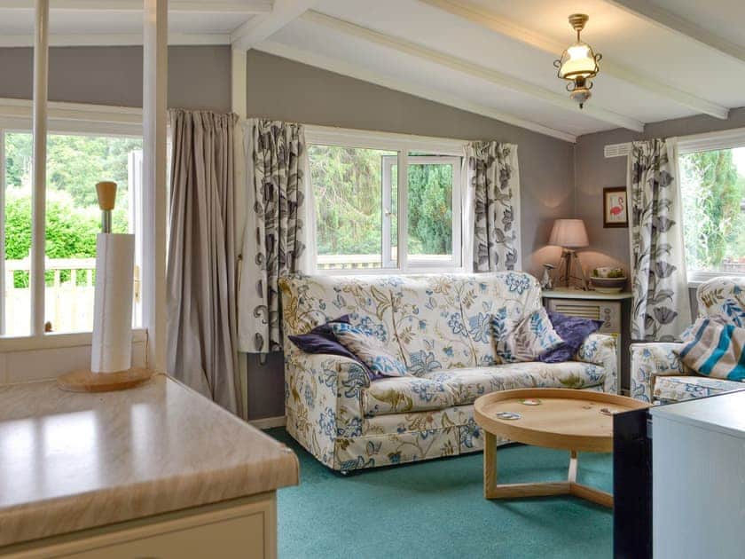 Open plan living space | Chalet 51, Builth Wells