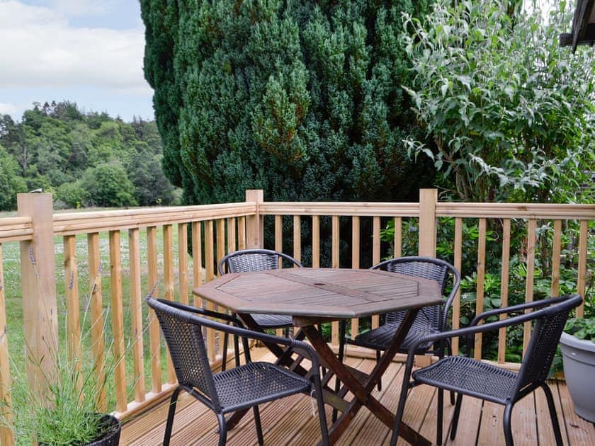 Terrace | Chalet 51, Builth Wells