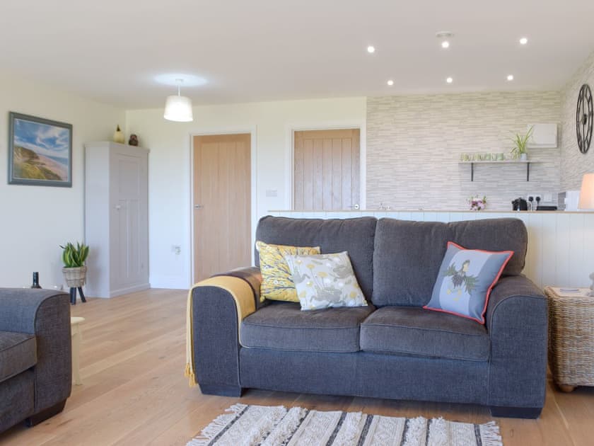 Open plan living space | The Retreat - Castle View, Roch, near Newgale