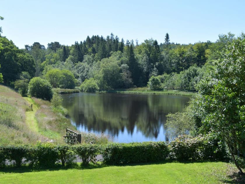 Garden and grounds | Morton Mains Steading Cottage, Thornhill