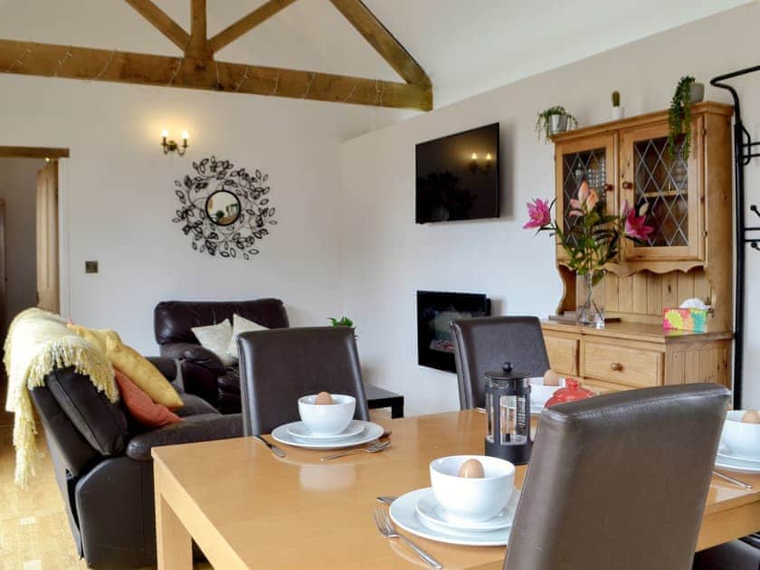Open plan living space | Court Park Barn, Chepstow