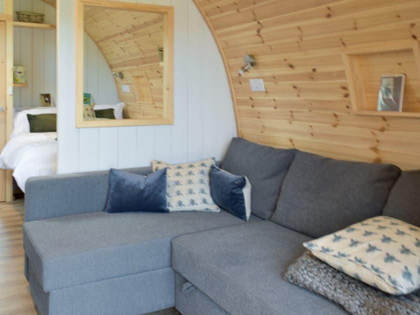 Living area | Pentland Pod, Leadburn, near West Linton