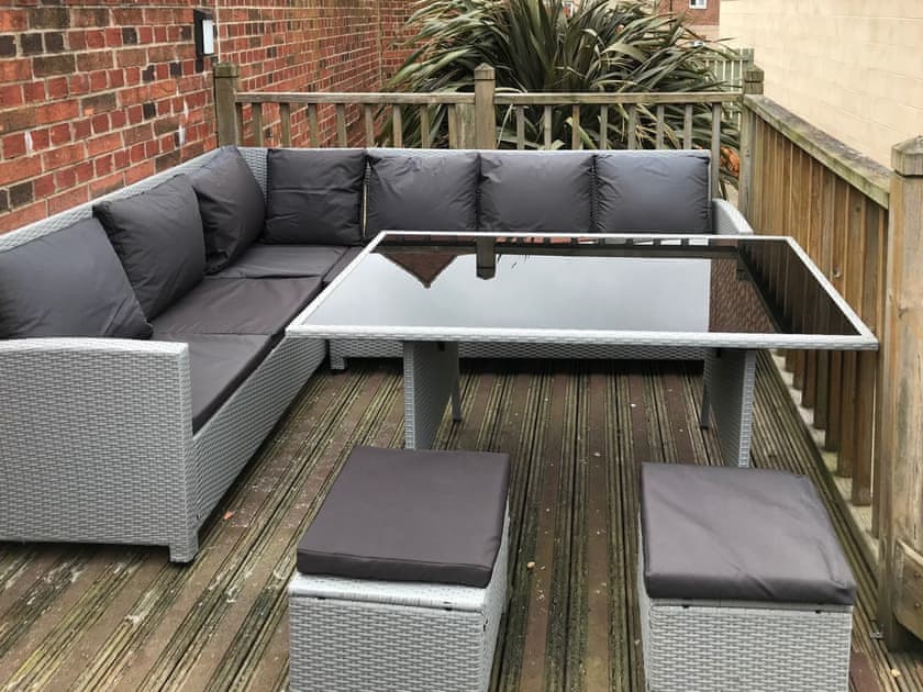 Outdoor seating area | Harbourside House, Whitby