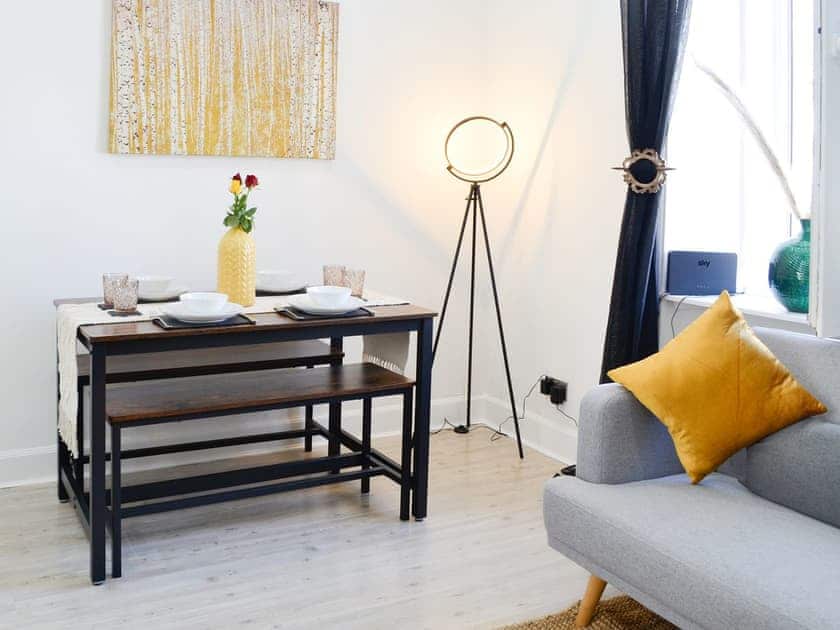 Living area | Merrick - Victoria Apartments, Newton Stewart