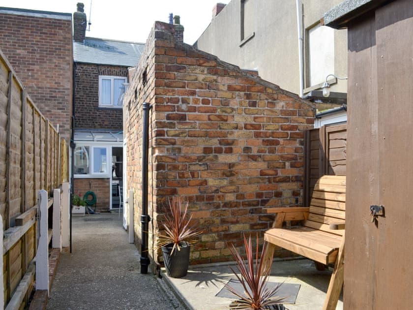 Sitting-out-area | Say Shells, Filey