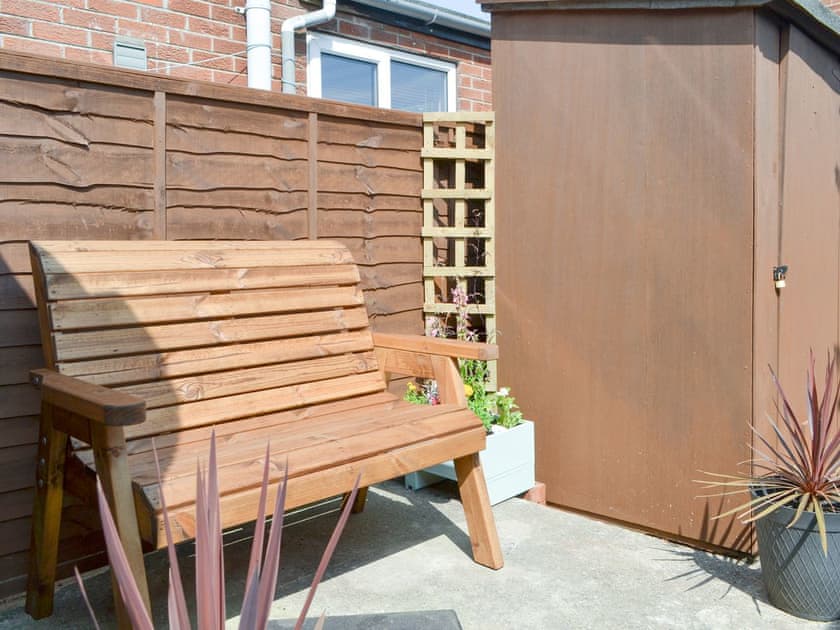 Sitting-out-area | Say Shells, Filey