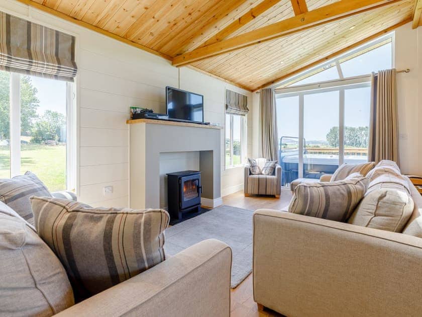 Living area | Nanny Goat Lodge - Chadwick Bank Holiday Lodges, Chadwick, near Worcester