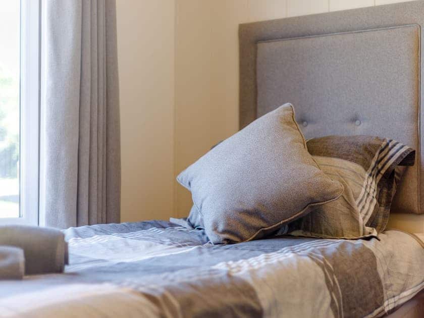 Twin bedroom | Nanny Goat Lodge - Chadwick Bank Holiday Lodges, Chadwick, near Worcester