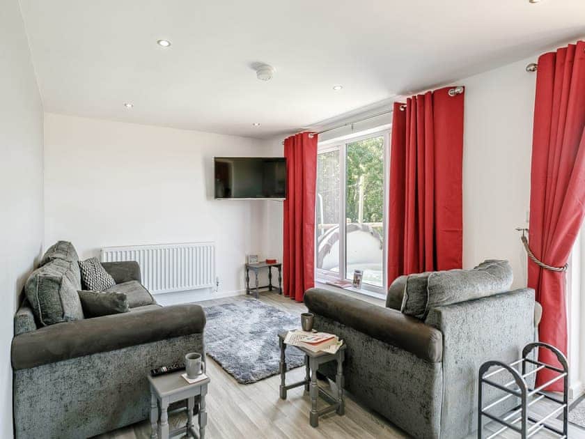 Living area | Hill Crest Lodges- Hill Crest Lodge 1 - Hill Crest Lodges, Hemswell, near Market Rasen