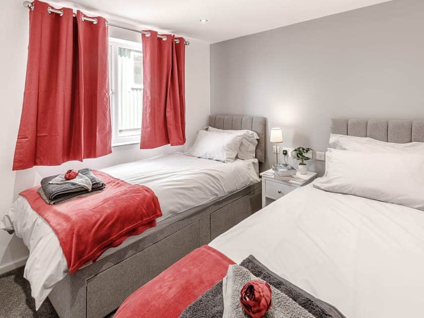 Twin bedroom | Hill Crest Lodges- Hill Crest Lodge 1 - Hill Crest Lodges, Hemswell, near Market Rasen