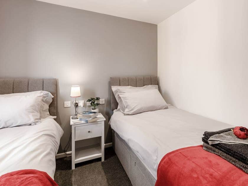 Twin bedroom | Hill Crest Lodges- Hill Crest Lodge 1 - Hill Crest Lodges, Hemswell, near Market Rasen